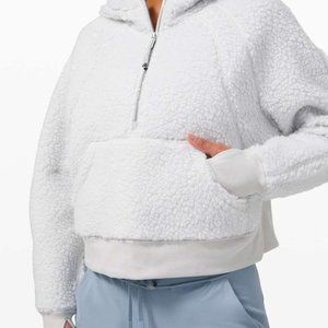 New Lululemon Scuba Oversized Sherpa 1/2 Zip